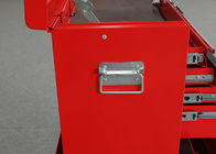 Iso9001 24 इंच लाल रंग गेराज धातु उपकरण कैबिनेट + उपकरण छाती कॉम्बो
