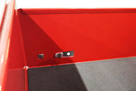 24 &quot;5 दराज लाल टूलबॉक्स पहियों पर Spcc कोल्ड स्टील टूल स्टोरेज के साथ ईवा मैट
